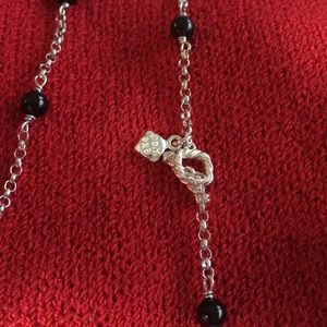 DAVID YURMAN Jewelry - DAVID YURMAN sterling chain w black onyx beads. DAVID YURMAN Jewelry - DAVID YURMAN sterling chain w black onyx beads.